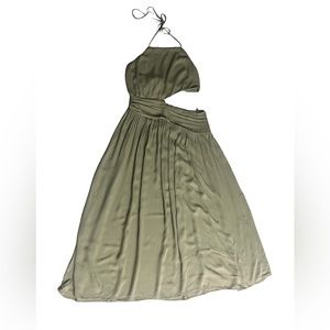 Suki Midi Dress Slim at the bodice w/true A-line skirt fit Cutout detailing